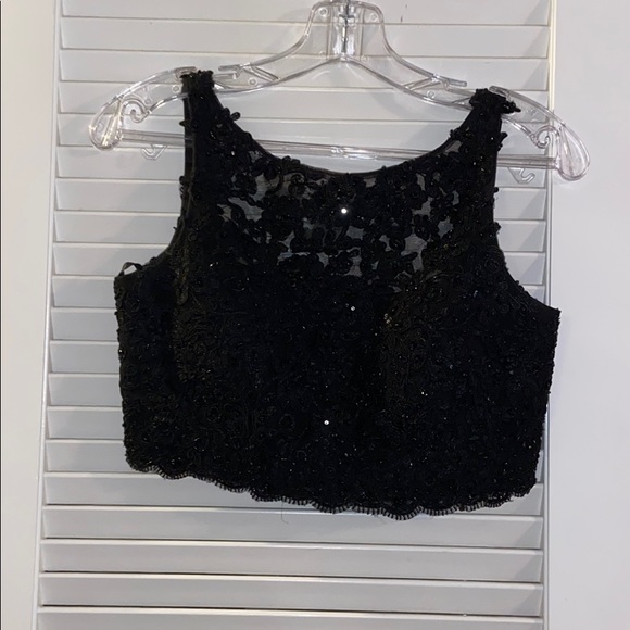 EUC 2 Piece Sherri Hill Cocktail Dress - Picture 2 of 11